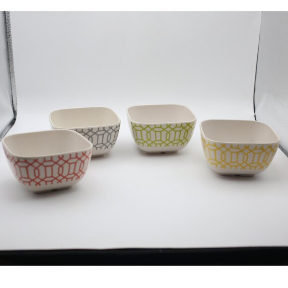 Mini World Market Cube Bowls (3.5" in height, 3.75" in width) - Picture 3 of 9
